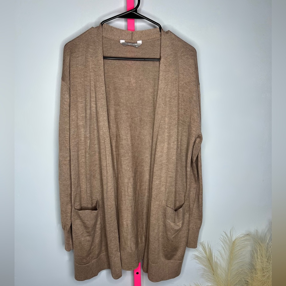 Luxury Premier Collection Cashmere Blend Open Front Cardigan Size M